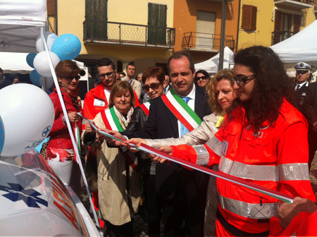 Inaugurazione ambulanza