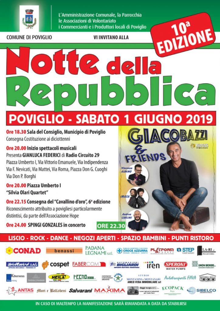 Notte della Repubblica 2019