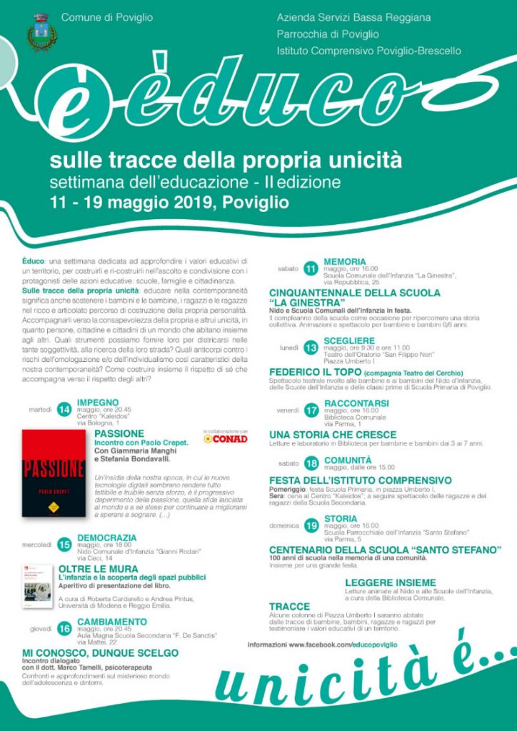 Settimana dell'educazione Èduco 2019