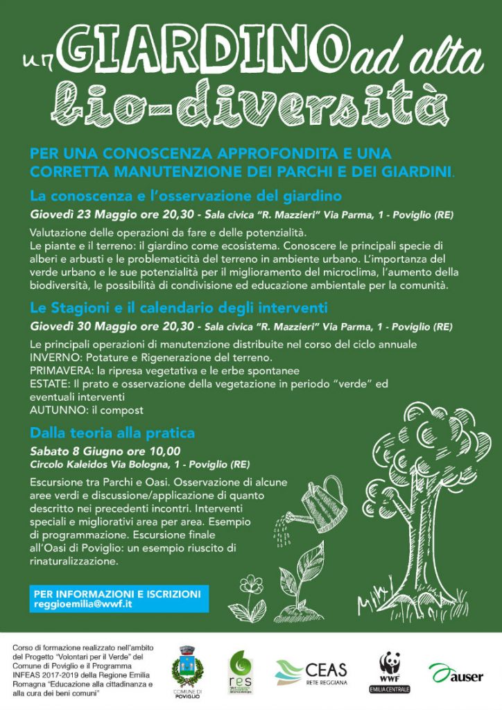 Un giardino ad alta biodiversità