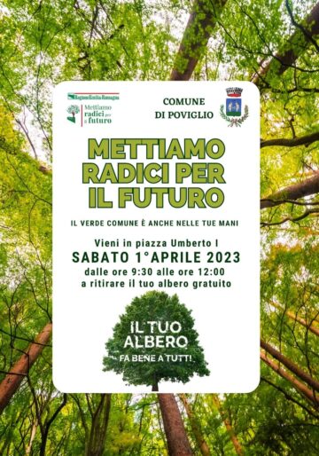 Leggi: «SABATO 1° APRILE 2023 “METTIAMO RADICI…»