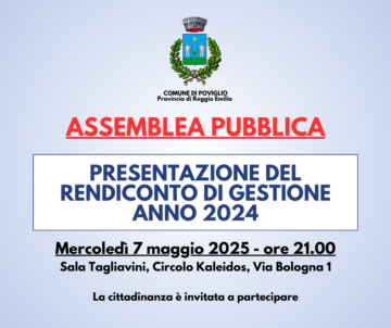Leggi: «𝐀𝐒𝐒𝐄𝐌𝐁𝐋𝐄𝐀 𝐏𝐔𝐁𝐁𝐋𝐈𝐂𝐀: 𝐏𝐑𝐄𝐒𝐄𝐍𝐓𝐀𝐙𝐈𝐎𝐍𝐄 𝐃𝐄𝐋 𝐑𝐄𝐍𝐃𝐈𝐂𝐎𝐍𝐓𝐎 𝐃𝐈…»