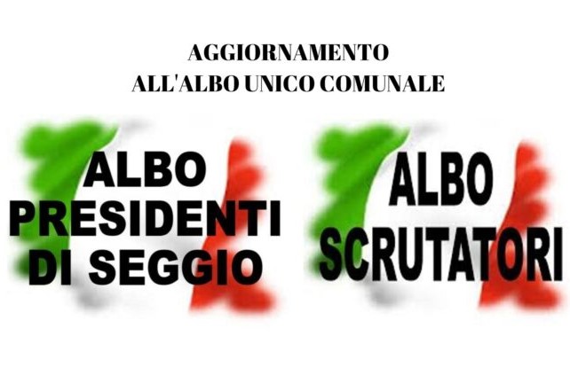 albo scrutatori presidenti